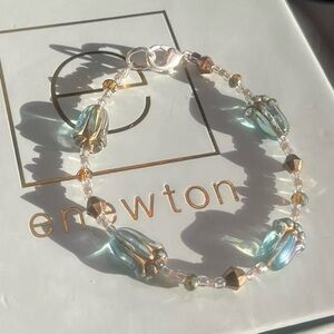 Handmade Czech Beaded Bracelet